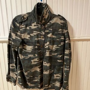 Camo utility jacket